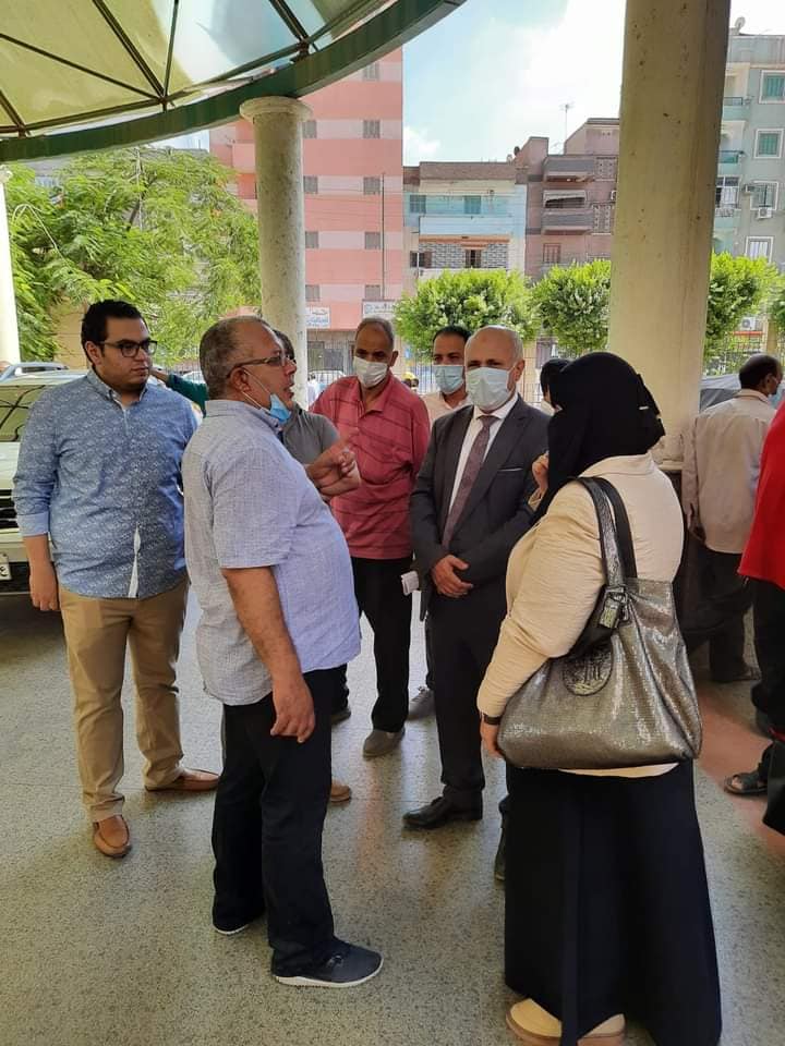 وكيل «صحة الغربية» يشدد علي اتباع أساليب مكافحة العدوي بمستشفى كفر الزيات العام صحة الغربية