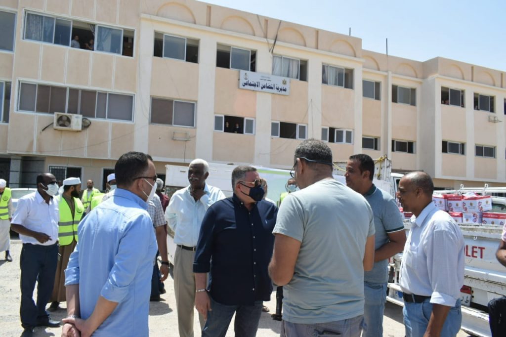 انطلاق مبادرة رئيس الجمهورية لقوافل العمل الخيري لصندوق تحيا مصر بالبحر الأحمر رئيس الجمهورية