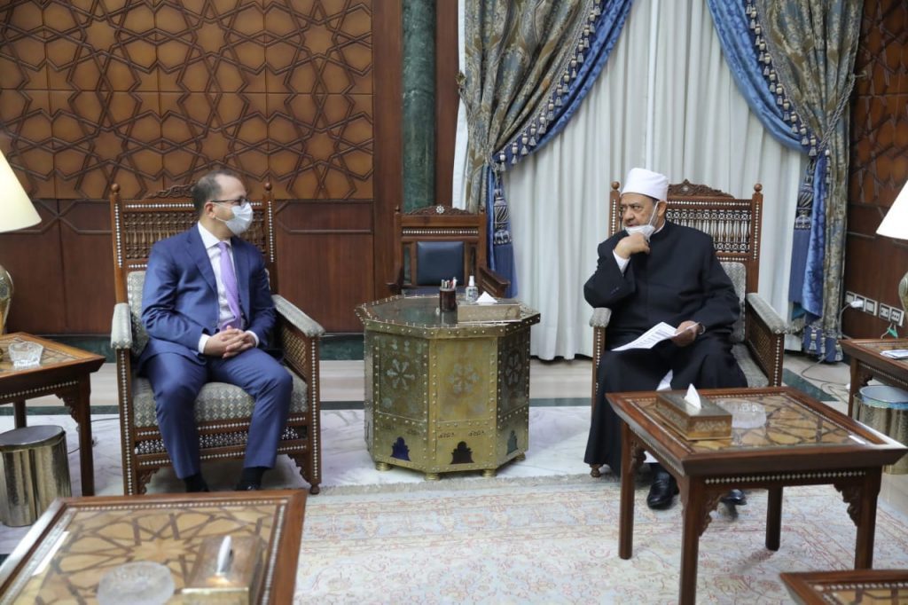 شيخ الأزهر يستقبل سفير مصر الجديد لدى إثيوبيا شيخ الأزهر