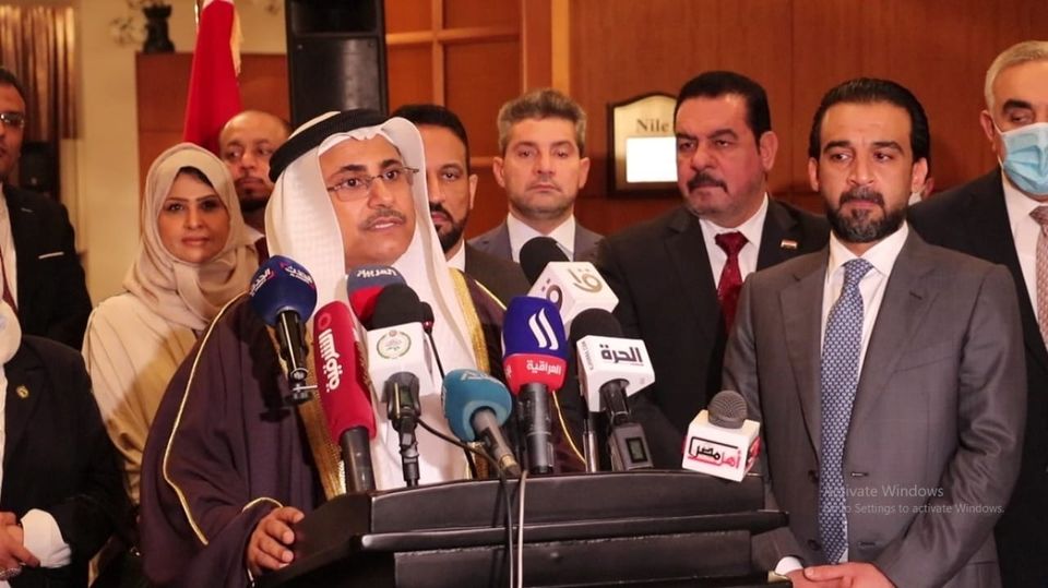 ” البرلمان العربي ” يؤكد علي تضامنه لدعم سيادة الدولة العراقية على كامل أراضيها البرلمان العربي