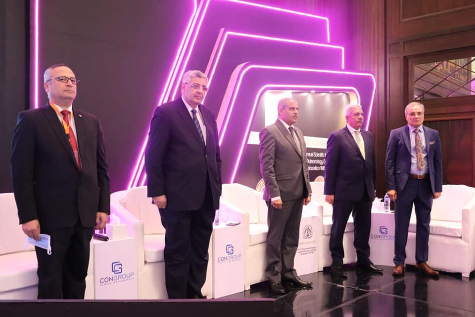 بالصور .. رئيس جامعة الأزهر ومستشار رئيس الجمهورية يفتتحان المؤتمر السابع للأمراض الصدرية ” بالمو أزهر “ جامعة الأزهر