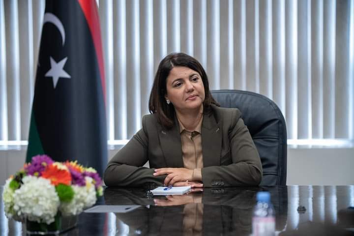 وزيرة خارجية ليبيا تلتقي أعضاء بعثة بلادها لدى الأمم المتحدة في نيويورك