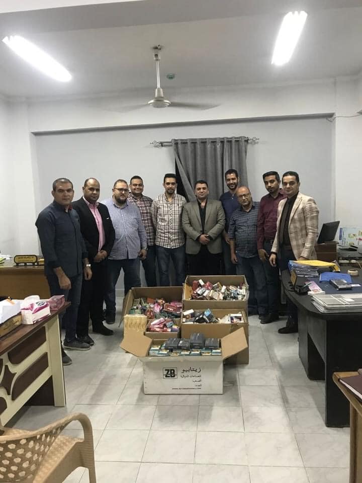 ضبط مخبأ سري داخل مركز علاج طبيعي شهير بدون ترخيص به ٥٠٠ عبوة ادوية مجهوله وادوية منتهية الصلاحية علاج طبيعي