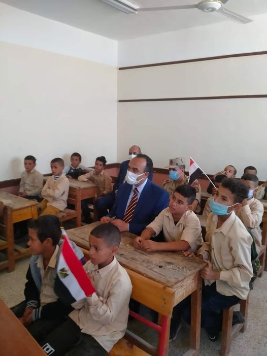 انتظام سير العملية التعليمية بعدد من المدارس بمركز سمالوط العملية التعليمية