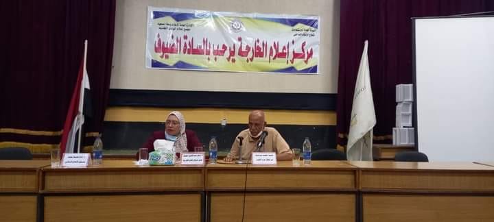 إعلام الخارجة يحتفي بنصر أكتوبر وحماية الأمن القومى المصرى بنصر أكتوبر