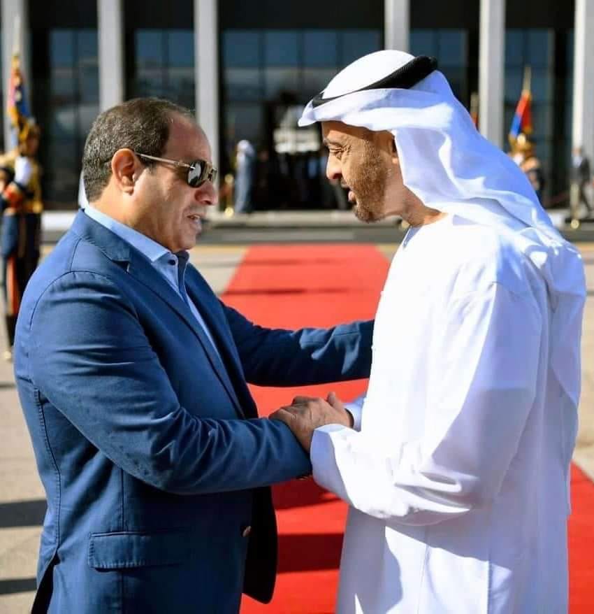 عاجل : الرئيس عبد الفتاح السيسي في زياره لدوله الأمارات الشقيقه