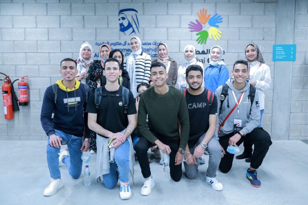 طلاب جامعة عين شمس من معرض إكسبو دبي2020