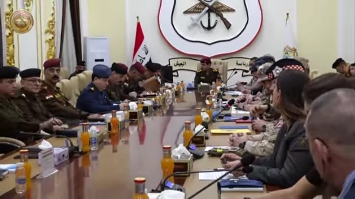 رئيس أركان الجيش العراقي يشهد المؤتمر الفصلي الأول لبعثة حلف الناتو