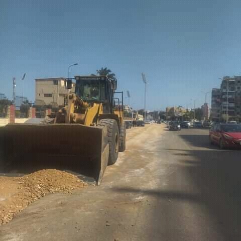 استمرار الأعمال في إعادة الشيء لأصله بشارع ٢٣ يوليو
