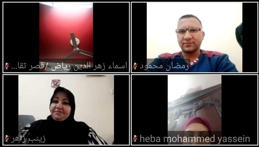” منال علام ” تشهد افتتاح فعاليات البرنامج التدريبي حول تاريخ الفن والأزمنة التاريخية المختلفة 