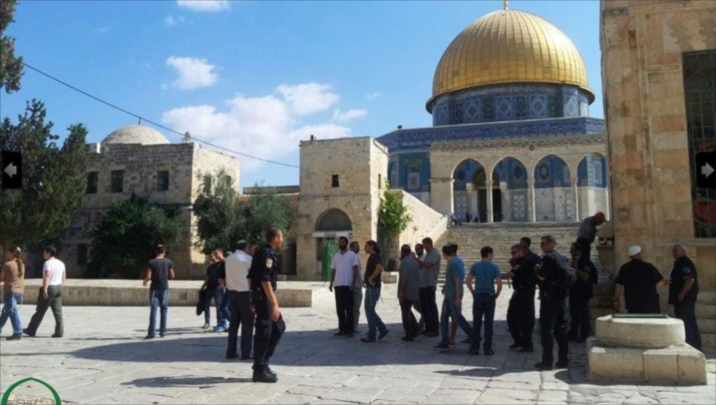 ” ائتلاف الأحزاب ” يدين اقتحامات المستوطنين الإسرائيليين لساحة المسجد الأقصى المبارك