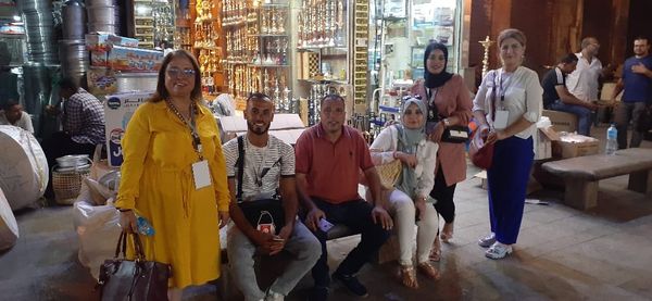 في اطار أسبوع الاخاء المصري التونسي.. والشباب والرياضة تنظم جولة حرة لشباب الوفد التونسي بشارع المعز وخان الخليلي