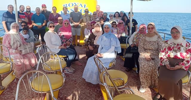 طب بيطرى جامعة بدر تنظم رحلة علمية للمشاركين بالمؤتمر الدولى.