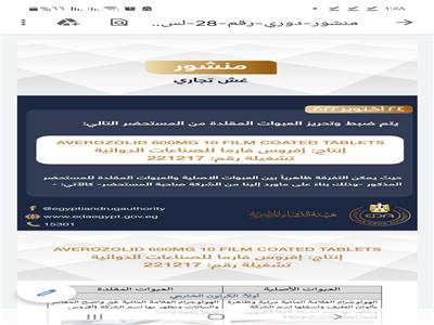 هيئة الدواء تحذر من عبوات مقلدة لمضاد حيوي شهير هيئة الدواء