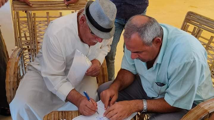 تسليم ٥٠ عقد تخصيص أرض ضمن المرحلة الأولي بالتجمع التنموي السكنى “النهايات” في رأس سدر