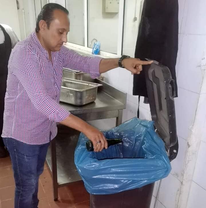 تحرير 61 محضراً وأعدام 250 كجم و 16 لتر اغذية فاسـدة بحملة مكبرة برأس ســــــدر
