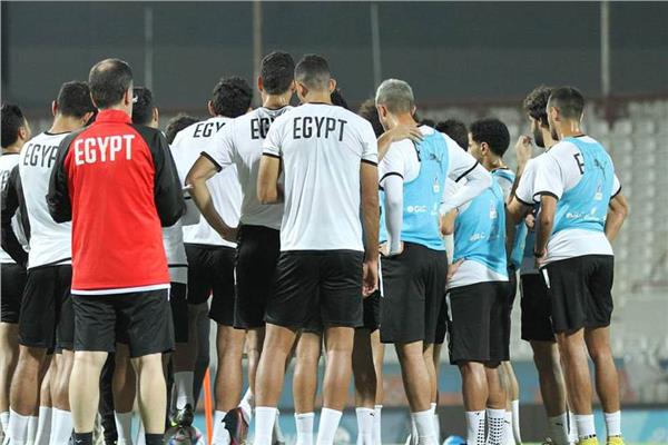 المنتخب يواصل تدريباته استعدادًا لمواجهة بلجيكا .. مشاركة النني و كوكا