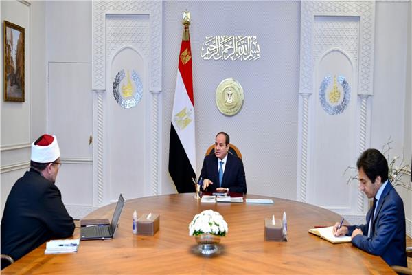 الرئيس السيسي يوجه بتعزيز العمل الدعوي المجتمعي وتدريب الأئمة الخطاب الديني