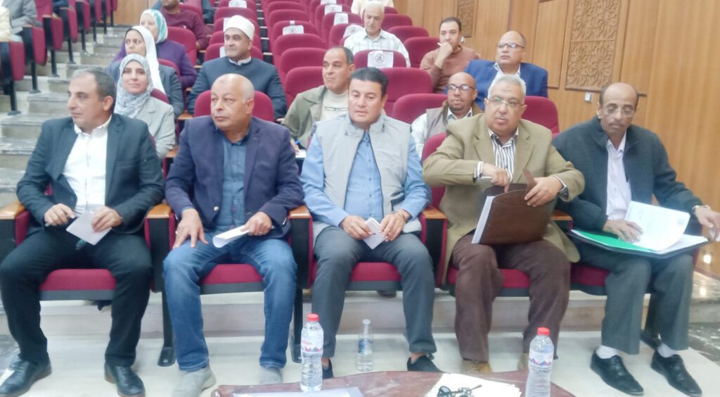 محافظ جنوب سيناء يترأس إجتماع مجلس تنفيذى للمحافظة محافظ جنوب سيناء