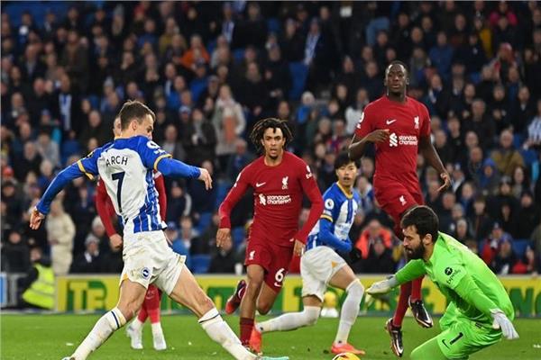 شاهد ملخص خسارة ليفربول بثلاثية من برايتون في الدوري الإنجليزي