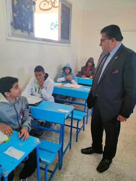 وكيل وزارة التعليم بجنوب سيناء يطمئن على سير اللجان والالتزام وزارة التعليم