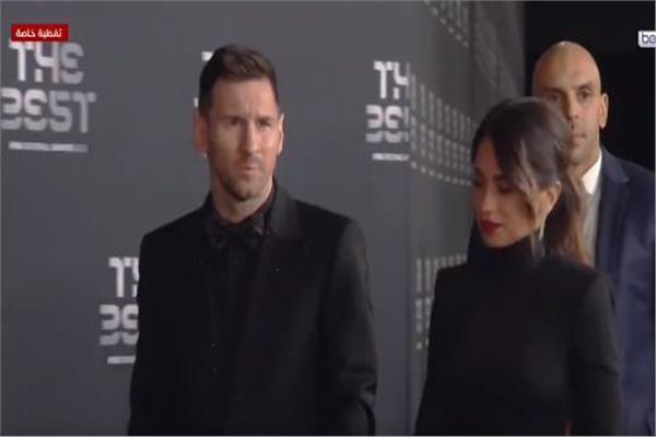 شاهد لحظة وصول ميسي لحفل «ذا بيست» للكشف عن الأفضل في العالم