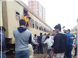 العثور على جثة بقطار المطريه المنصوره