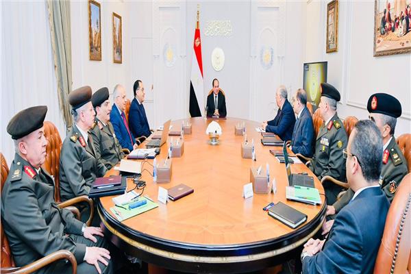 الرئيس السيسي يتابع مشروع الإنتاج الزراعي واستصلاح الأراضي بالدلتا الجديدة