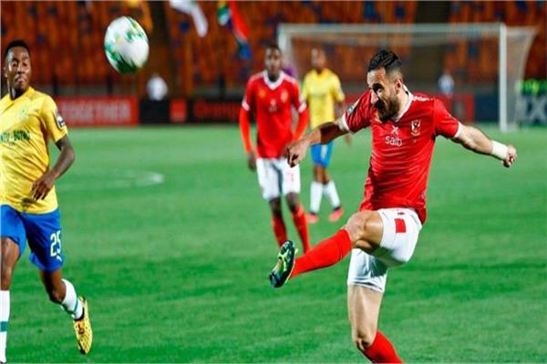 الأهلي يسجل هدف التعادل في شباك صن داونز بدوري الأبطال