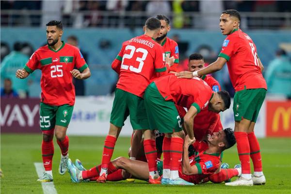 المغرب يتقدم بهدف «بوفال» أمام البرازيل في الشوط الأول