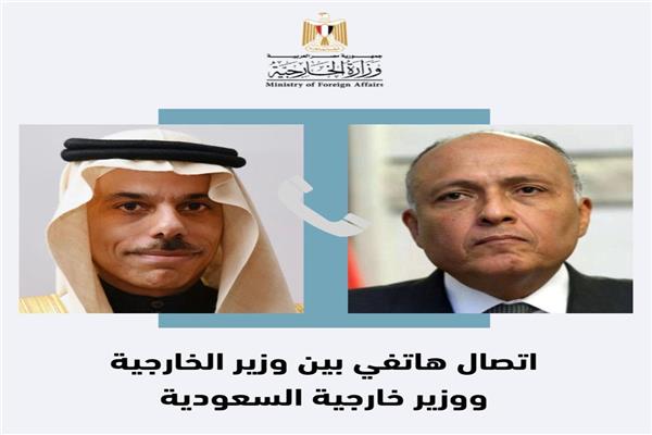 وزير الخارجية يبحث تطورات الأزمة السودانية مع نظيره السعودي
