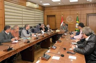محافظ الدقهلية يعقد اجتماعا لمتابعة الموقف التنفيذي لمشروعات رصف الطرق وأعمال التطوير الجارية بقري شربين ضمن مبادرة حياة كريمة في مرحلتها الاولي..