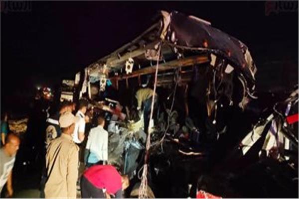 بعد حادث أتوبيس الخارجة.. النقل توضح تفاصيل شبكة الطرق في الوادي الجديد حادث أتوبيس