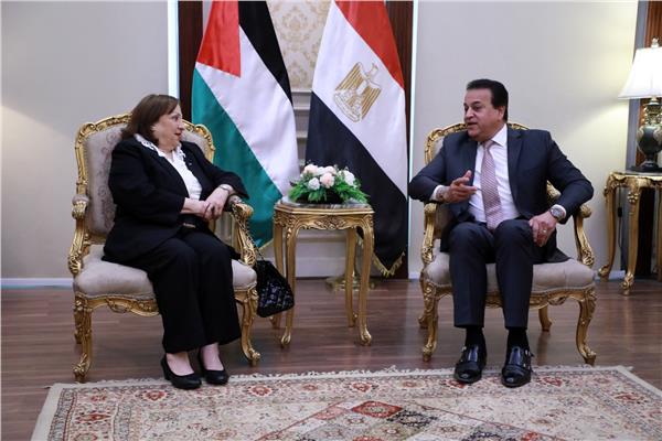 وزير الصحة يعلن توفير الدعم الصحي لفلسطين وفقًا لتوجيهات الرئيس السيسي وزير الصحة