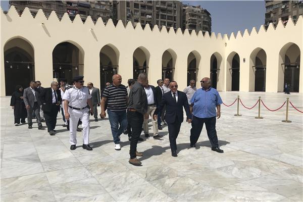استعدادات الأوقاف لافتتاح مسجد الظاهر بيبرس استعدادات الأوقاف