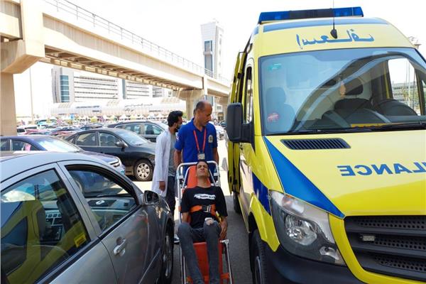 طوارئ بميناء القاهرة وإخلاء الناقل الآلى بسبب دخان كثيف يصدر من حقيبة ميناء القاهرة