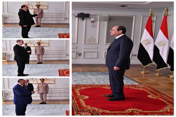 الرئيس السيسي يشهد حلف اليمين لرؤساء محكمة النقض والنيابة الإدراية وهيئة قضايا الدولة