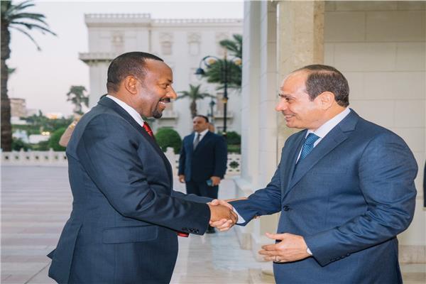 الرئيس السيسي وآبي أحمد يتفقان على استئناف المفاوضات بشأن سد النهضة