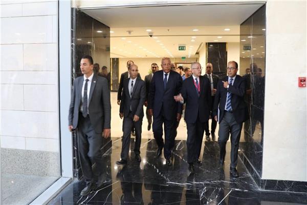 وزير الخارجية يشرف على المرحلة الأخيرة قبل الانتقال لمقر الوزارة الجديد بالعاصمة الإدارية