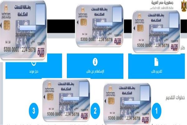 إصدار كارت الخدمات الموحد مجانًا.. و300 جنيه رسوم بدل الفاقد