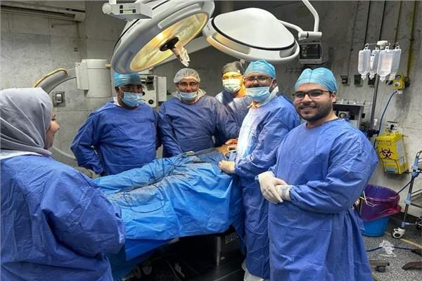 جراحة أزهر دمياط تنقذ مريض من الكنغو أجرى عملية فاشلة لاستئصال المرارة جراحة أزهر