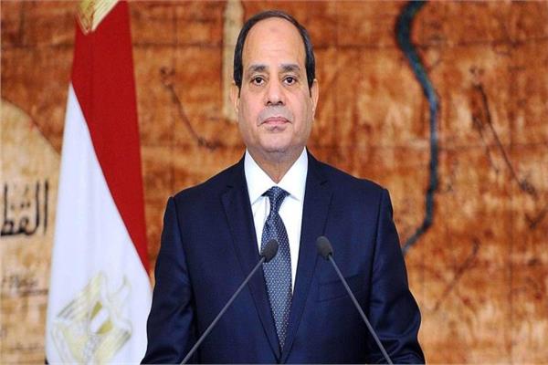 السيسي: تضامن مصر حكومة وشعباً مع أشقائنا بليبيا في مصابهم الأليم السيسي