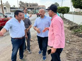 حمص يشرف على حمله مكبره للنظافه ورفع القمامه بمشاركه سته وحدات محلية بمدينه المنزله الدقهليه