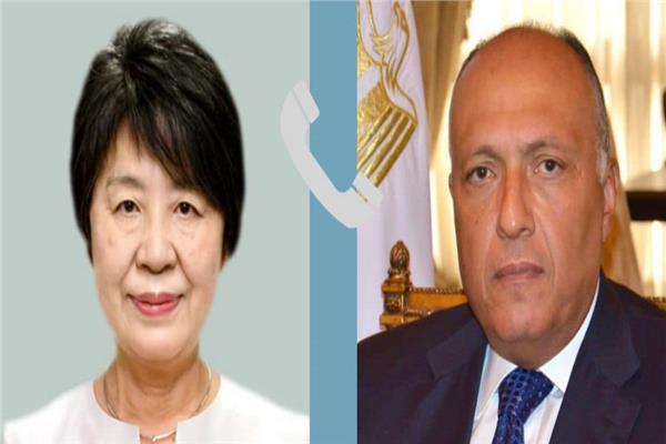 وزير الخارجية يتلقى اتصالاً هاتفيًا من وزيرة خارجية اليابان
