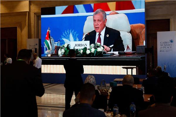 الملك عبد الله: التهجير القسري للفلسطينيين وهو خط أحمر لنا جميعا