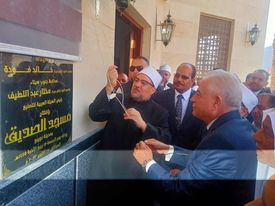 بتكلفة بلغت 21 مليون ااقامة مسجد الصديق بنويبع