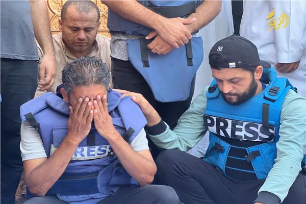 «البلشي»: أطالب بفتح تحقيق دولي في جرائم العدوان الصهيوني ضد الصحفيين