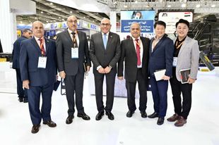 مجموعة توازن للصناعات الدفاعية تتفقد جناح الهيئة العربية للتصنيع ضمن فعاليات معرض إيدكس 2023