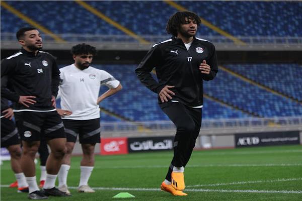 منتخب مصر يخوض مرانه الأول استعدادًا لأمم أفريقيا
