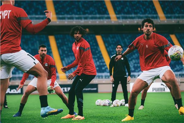 منتخب مصر “كامل العدد” في تدريب اليوم